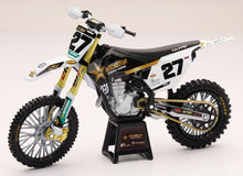 1:12 Scale Rockstar Husqvarna Team Fc450 Malcolm Stewart #27