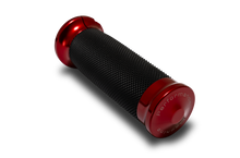 Performance Machine 24-25 Touring, 2025 Softail TBW Contour Handle Grip Set - Red