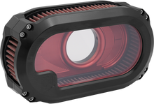 Nl Tc Air Cleaner W/Glass Black W/Red