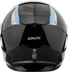 Ff 49 Syth Helmet Black/Silver Blue Xl
