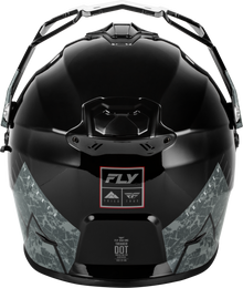 Fly Trekker Granite Helmet Black/Grey Md