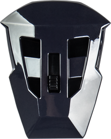 Md 74 Mouth Vent W/Screws Matte Grey/Neon Green