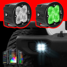 20w Round Rgb Pod Lights Fog Beam