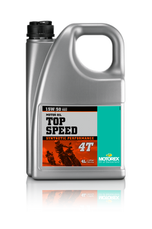 Top Speed Motor Oil 15w50 4t 4l (4/Case Sold Ea)