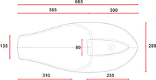 C-Racer "Neo Classic" Universal Cafe Racer Seat and Tail Fairing - SCR7.2