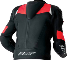 Tractech Evo D3o Jacket Blk/Flo Red Leather Sm