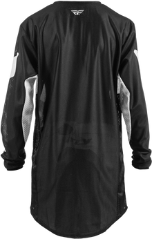Yth Kinetic Mesh Jersey Black/White Yl