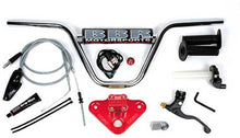 H Bar/Triple Clamp Kit Red