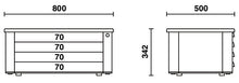 Beta Tools Model C39T G-Portable Tool Chest 4 Drawers Grey