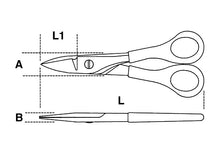 Beta Tools Model 1127 Telephone Engineer's Scissors