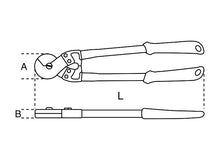 Beta Tools Model 1104 420mm-Heavymm-Duty Cutters