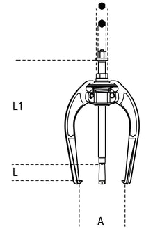 Beta Tools Model 1517 260-Three-Leg Self-Locking Pullers