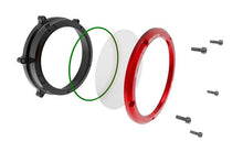 DBK Special Parts (Ducabike) Dual Color Clear Wet Clutch Cover for the Ducati Panigale 1299/1199/959 Superleggera (and 899 too with modification)