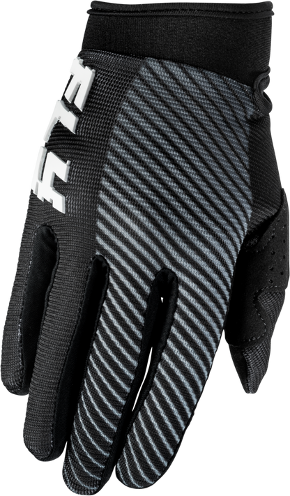 Youth F 16 Gloves Black/White Ym