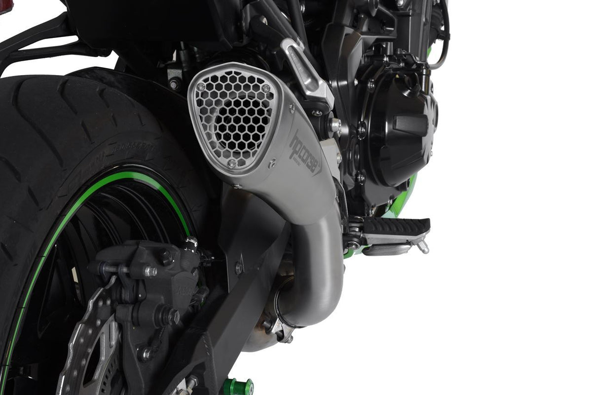HP CORSE Hydroform Short R Slip-On Exhaust For Kawasaki Z900 (2020+)