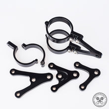 Motodemic Moto Guzzi Custom Headlight Brackets