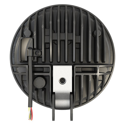 Motodemic 5.75 Inch Adaptive LED Pedestal Mount Headlight