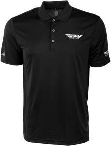 Fly Racing Polo Black/White 2x