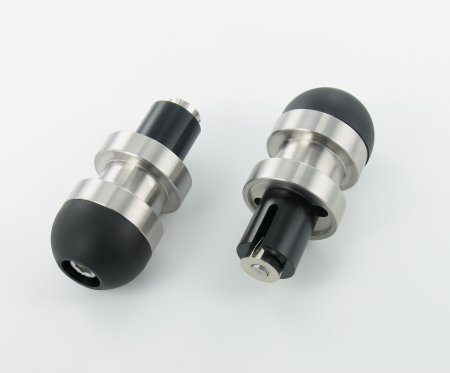 RhinoMoto Bar Ends For Bar End Mirrors - .625" to .675" (15.9mm to 17.1mm) - Universal