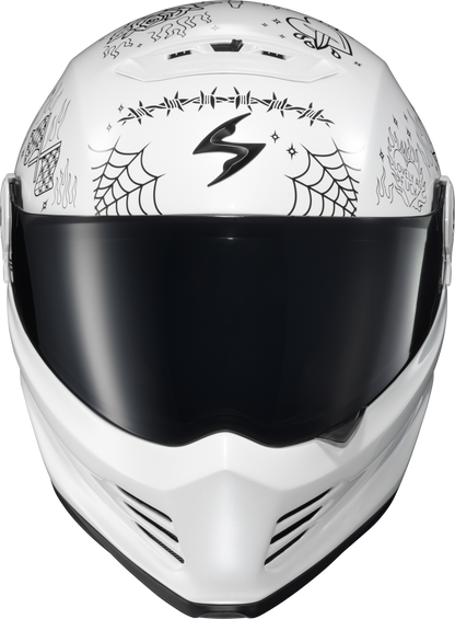 Covert Fx Full Face Helmet The Litas 2 White Md