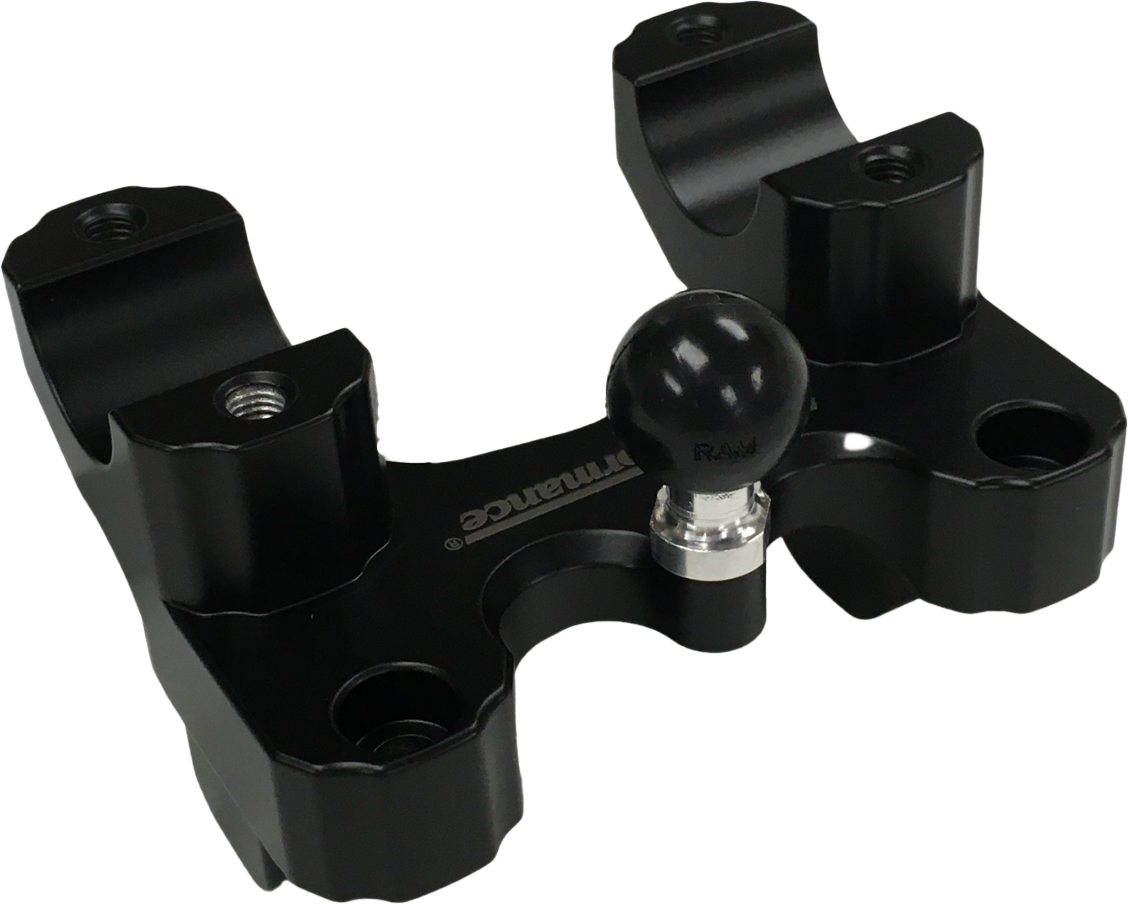 Offset Riser Black W/ Ram Mnt `20 25 Pan America