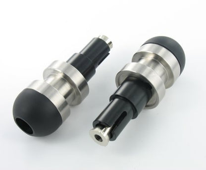 RhinoMoto Bar Ends For Bar End Mirrors for Yamaha YZF-R1 and YZF-R6 (2006+) - no Internal Damper