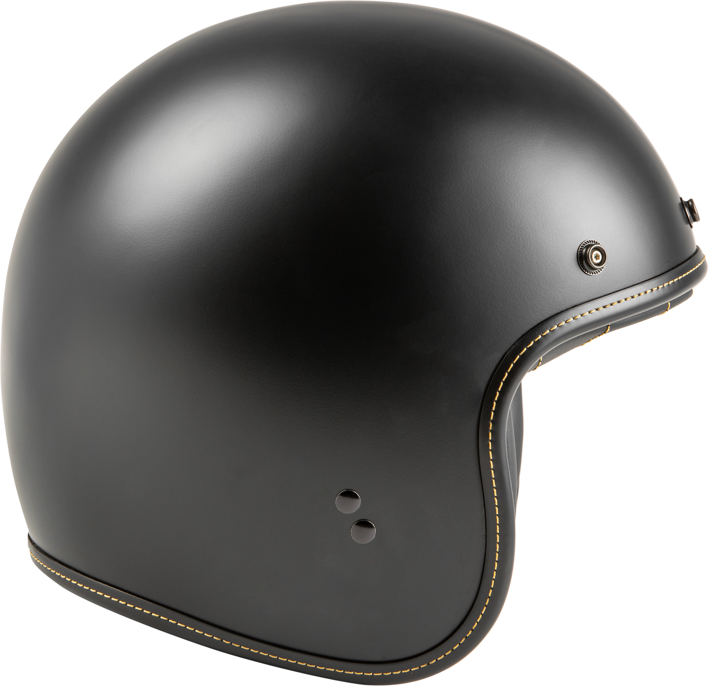.38 Retro Helmet Matte Black 2x