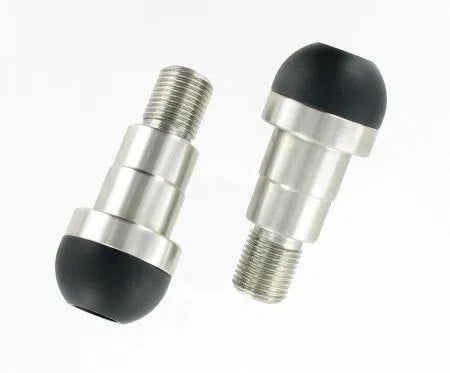 RhinoMoto Bar Ends For Bar End Mirrors for Yamaha YZF-R1 and YZF-R6 (2006+) - no Internal Damper