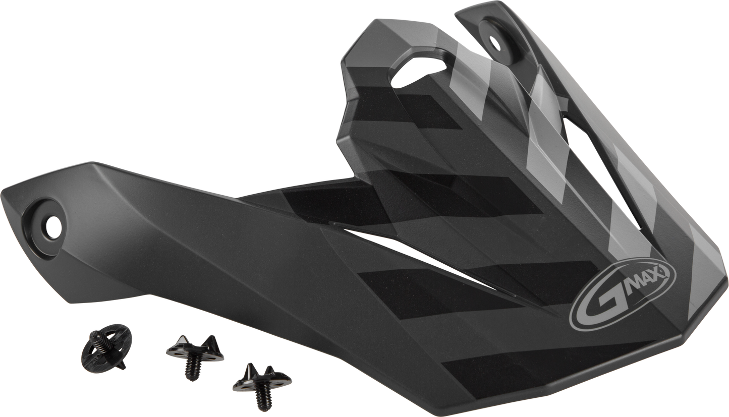 Visor W/Screws Fame Mx 86 Matte Dark Grey/Black