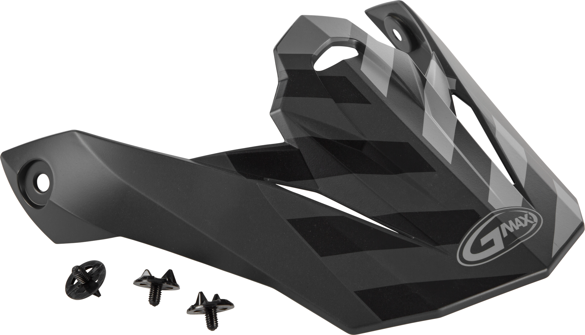 Visor W/Screws Fame Mx 86 Matte Dark Grey/Black
