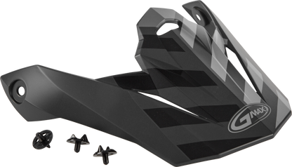 Visor W/Screws Fame Mx 86 Matte Dark Grey/Black