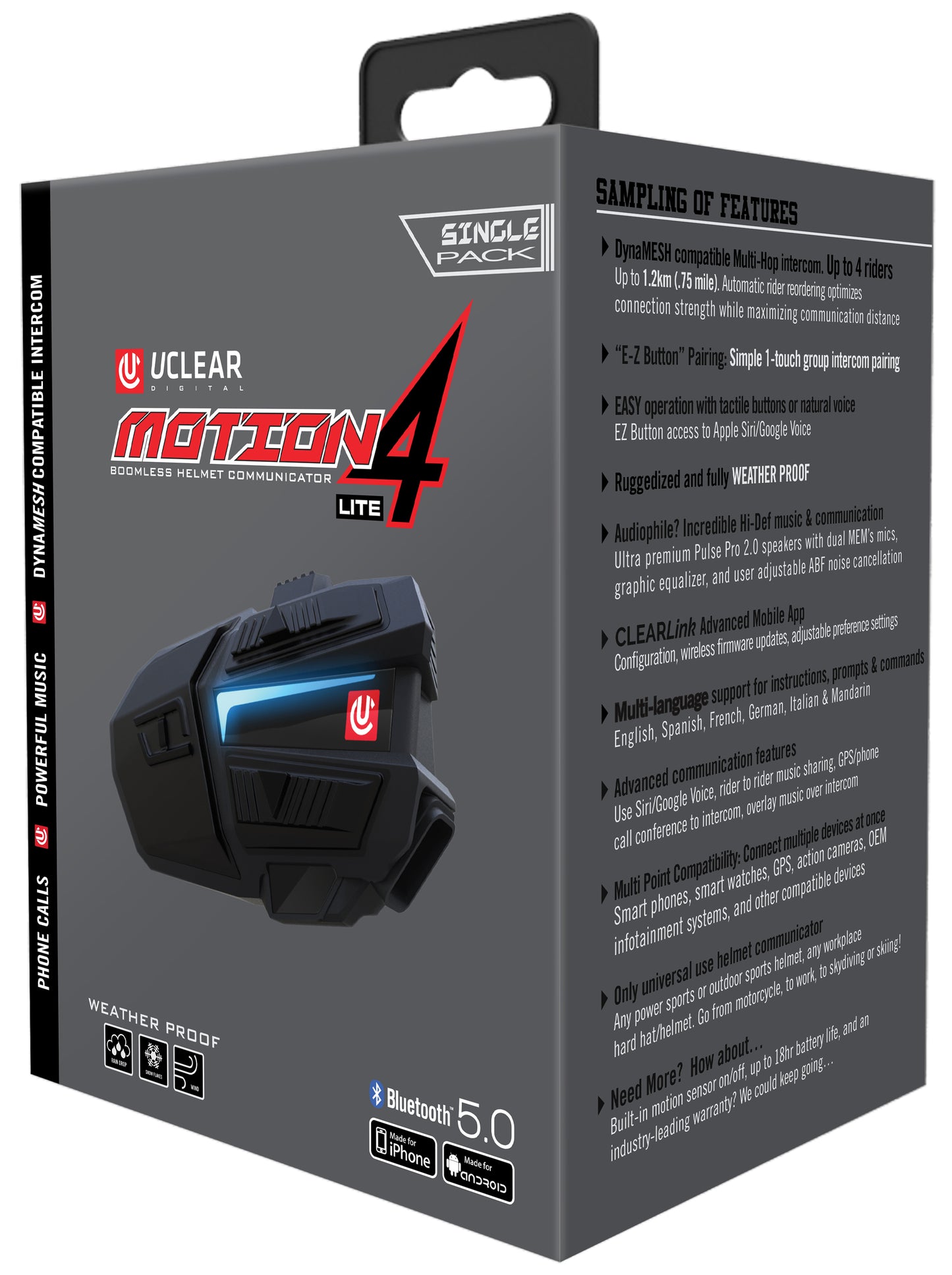Motion 4 Lite Bluetooth Communicator