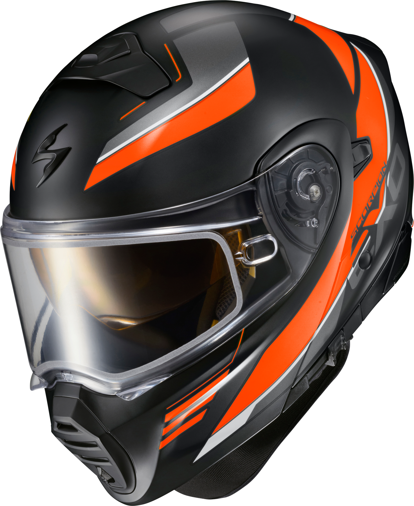 Exo Gt930 Cold Weather Helmet Modulus Orange 2x (Electric)