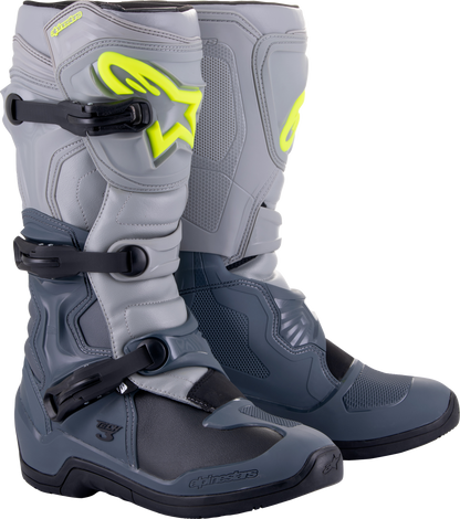 Tech 3 Boots Dk Grey/Lt Grey/Blk Sz 9