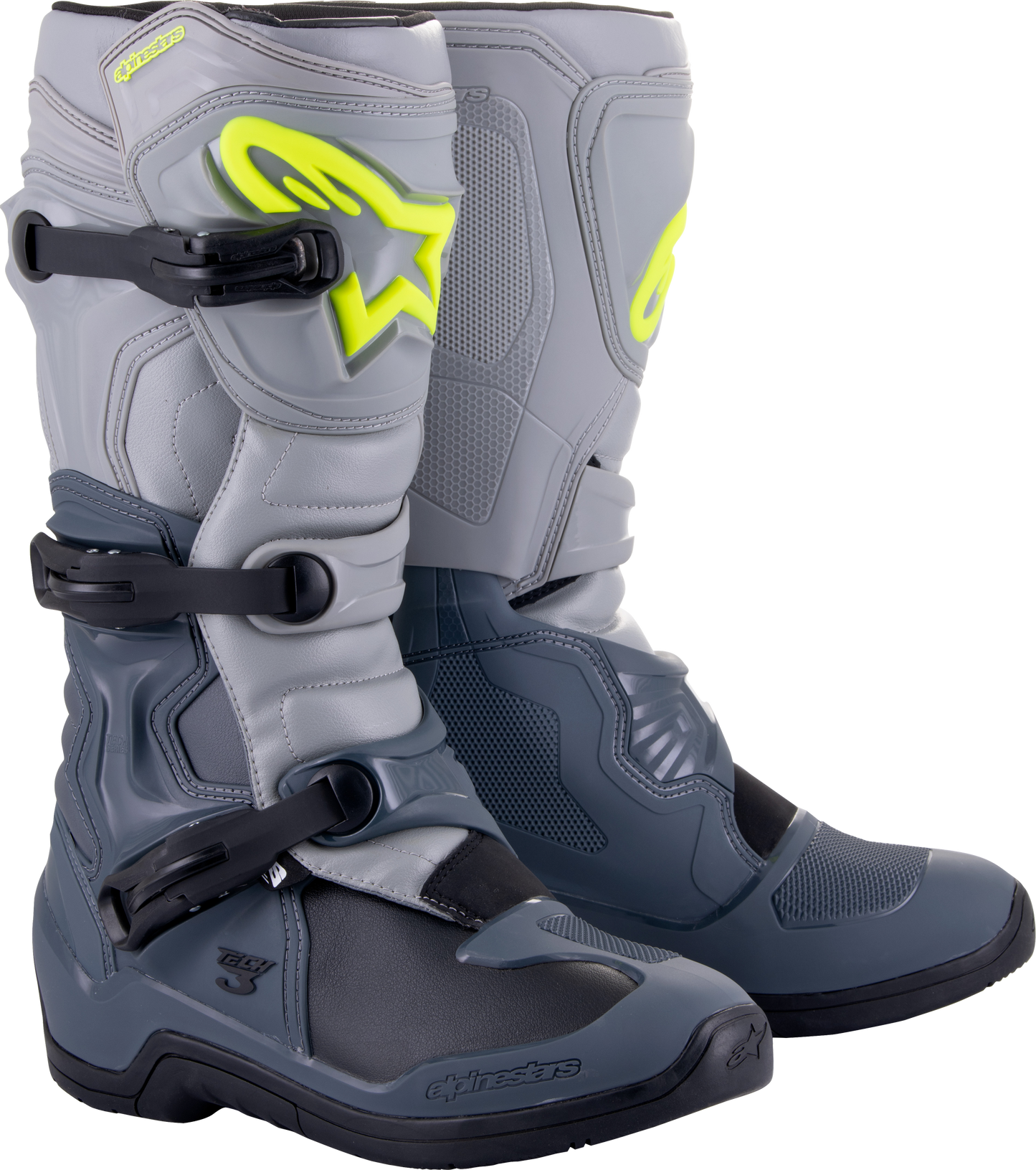 Tech 3 Boots Dk Grey/Lt Grey/Blk Sz 12