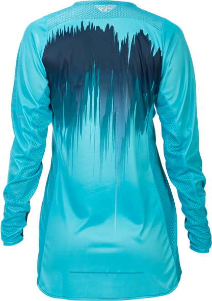Women's Lite Jersey Aqua/Navy/White Sm