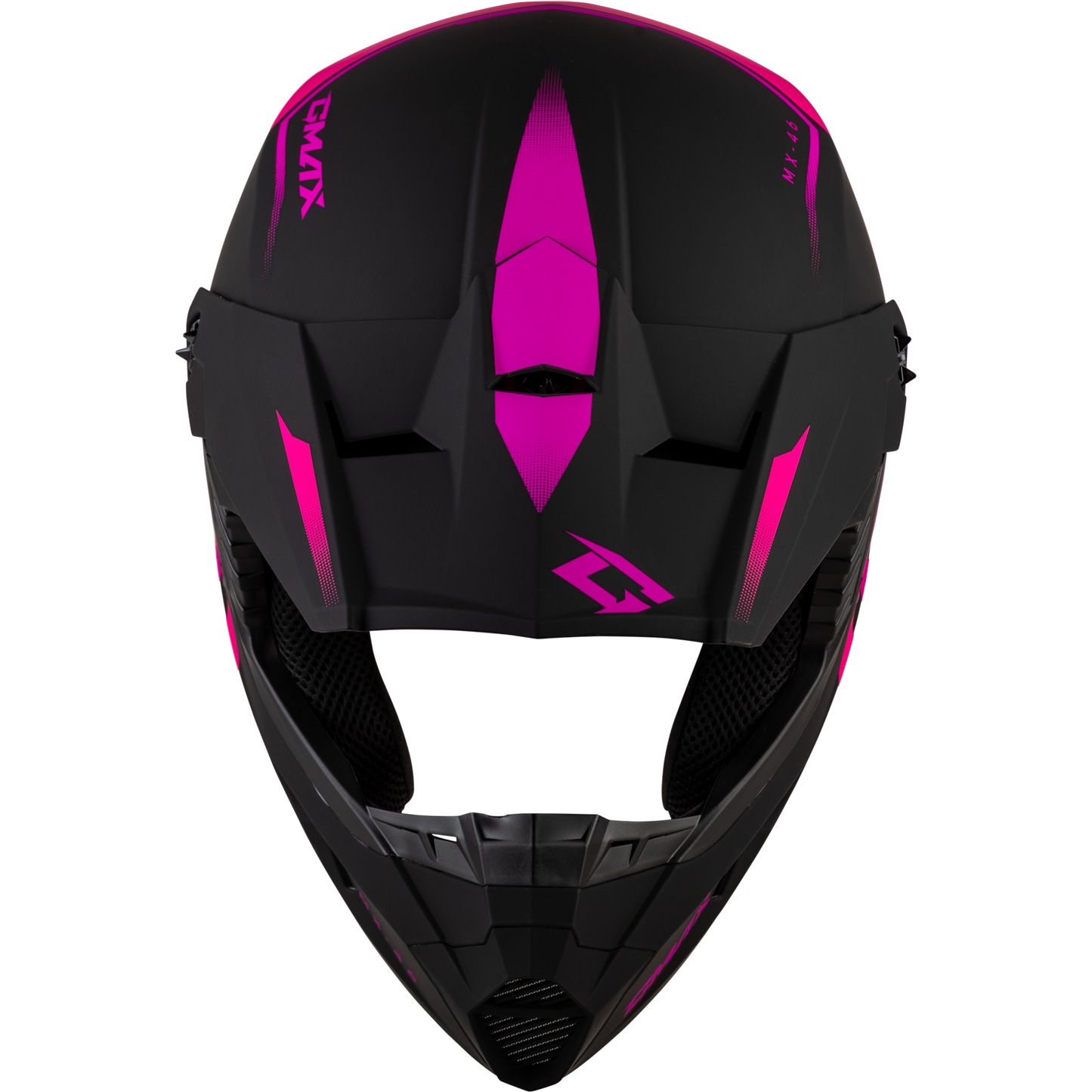 Mx 46 Compound Helmet Matte Black/Pink Md