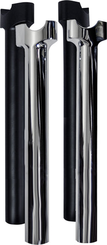 Chubby 12" Straight Risers Black