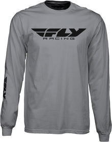 Fly Corporate L/S Tee Grey 2x