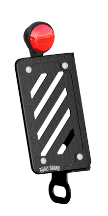 Slash Cur Lic Plt Kit Vert Black