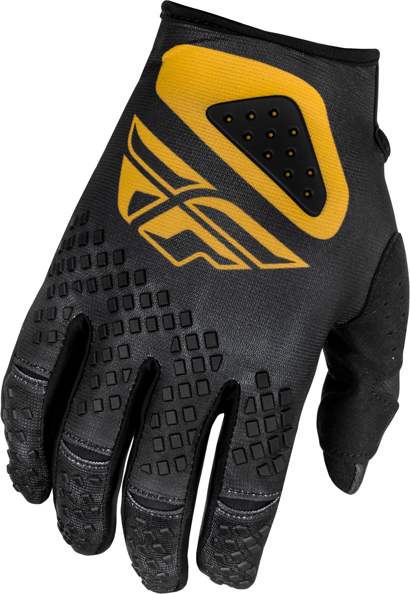 Kinetic Center Gloves Black/Gold 3x