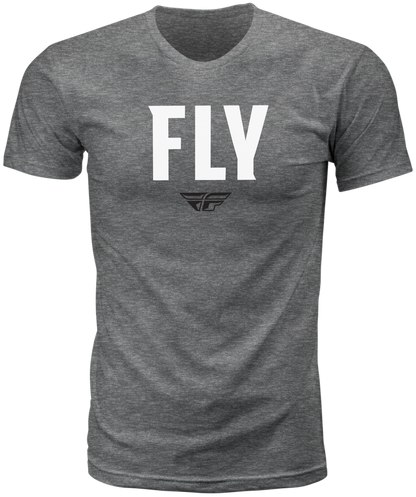 Fly Wfh Tee Dark Grey Heather Md