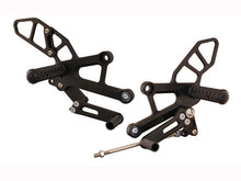 WOODCRAFT Honda CBR250 Complete Adjustable Rearset Kit - Standard Shift