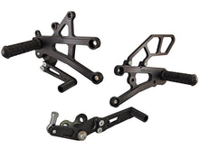 WOODCRAFT Triumph 06-12  Daytona 675 / R  Street Triple Rearsets  GP Shift with Quickshift rod - RACE ONLY