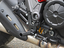 WOODCRAFT Ducati 1198 Diavel Standard Shift Adjustable Complete Rearset Kit