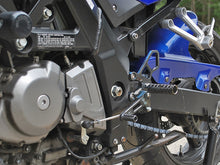 WOODCRAFT Suzuki SV1000 all years Black Complete Rearset with Pedals