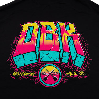 Block X Block Tee Black 2x
