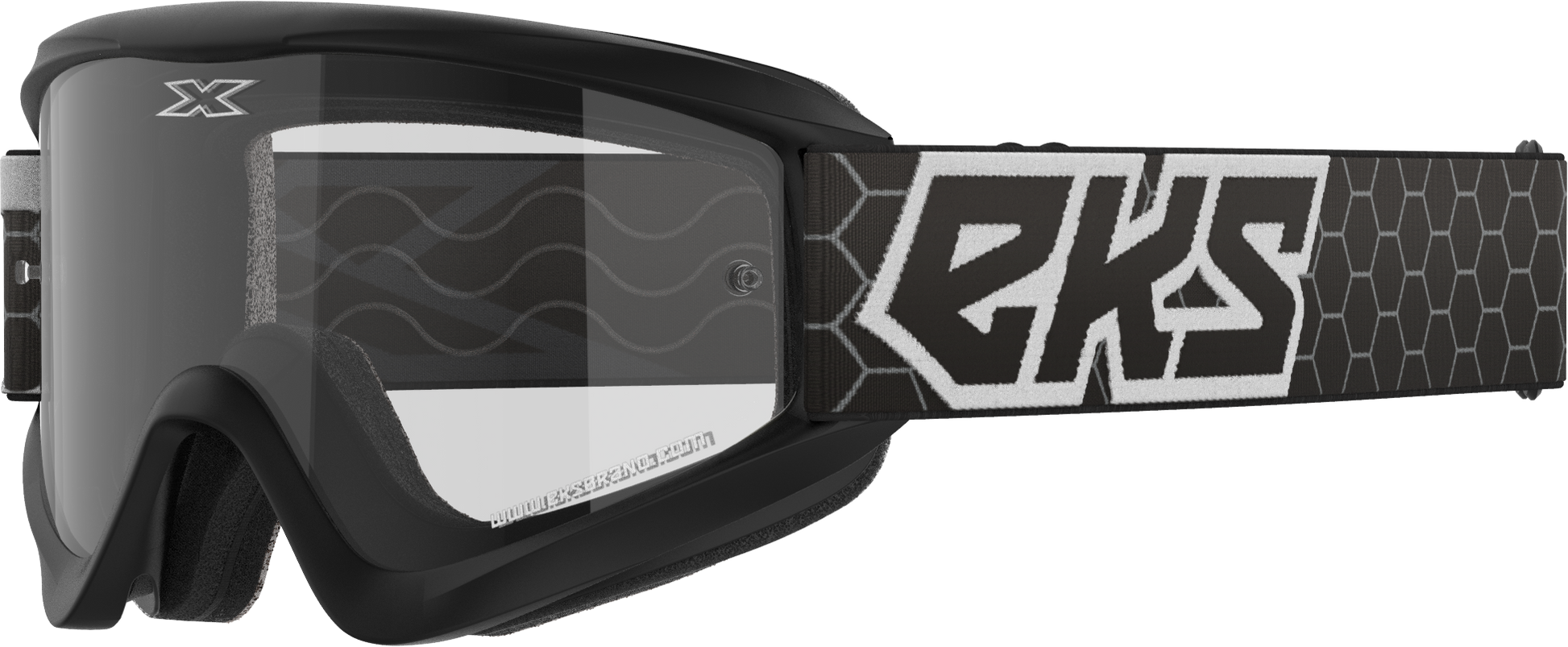 Flat Out Clear Goggle Black/White Clear