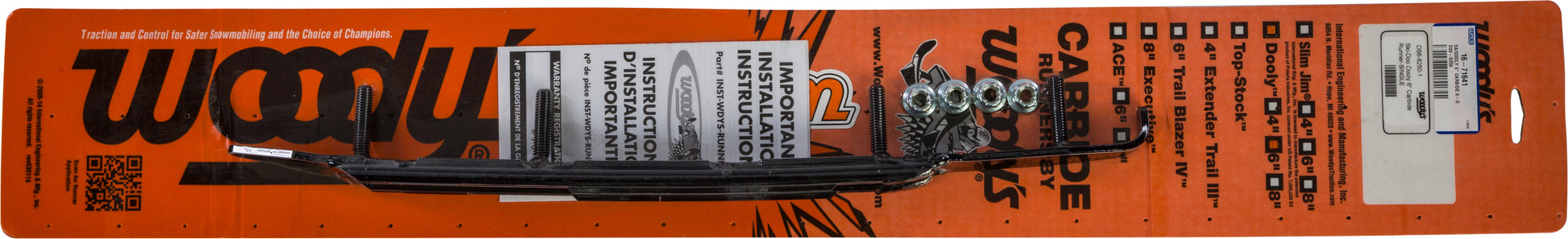 Dooly 6" Carbide Runner