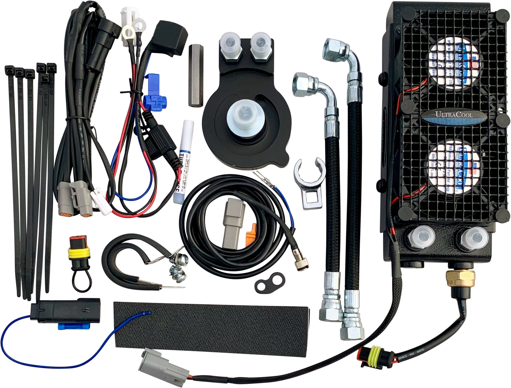 Oil Cooler M8 Touring `17 23 (Chopped Guard)